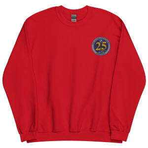 25th Anniversary Unisex Sweatshirt - Image 3