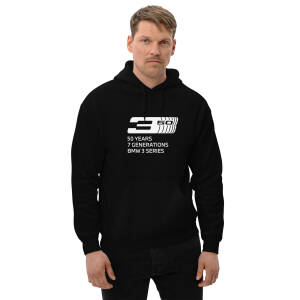 50 years BMW 3 Series Hoodie - Image 2
