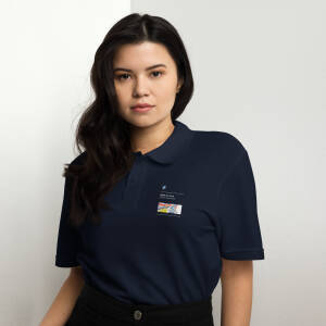 BMWCCBC Unisex pique polo shirt - Image 8