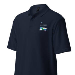 Bee Cee Beemers Unisex pique polo shirt - Image 2