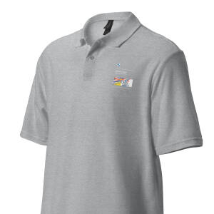 BMWCCBC Unisex pique polo shirt - Image 12